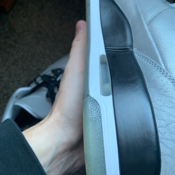AirJordan3 5lab3. Minor creasing. Worn about3 time